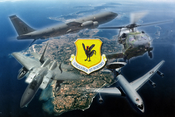 graphic depicting 18th Wing and its aircraft
